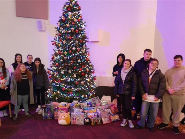 The Orchard School learners raise £2,190 for Mission Christmas through a sponsored walk and carolling, supporting local families and food banks in Grimsby.
