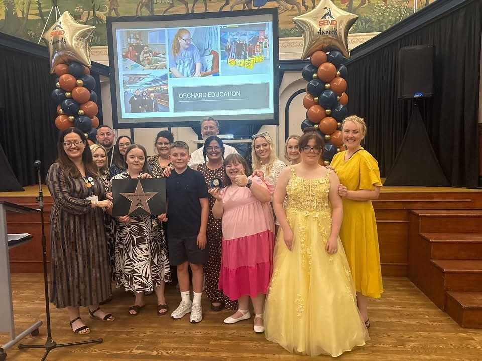 The Orchard School celebrates winning Education Setting of the Year at the 2026 North East Lincolnshire SEND Awards, with three learners also receiving individual awards for their outstanding achievements.